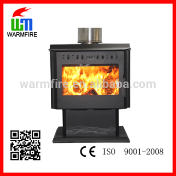 Modelo WM204A-2500 alta eficiencia acero negro 25kw estufa de leña